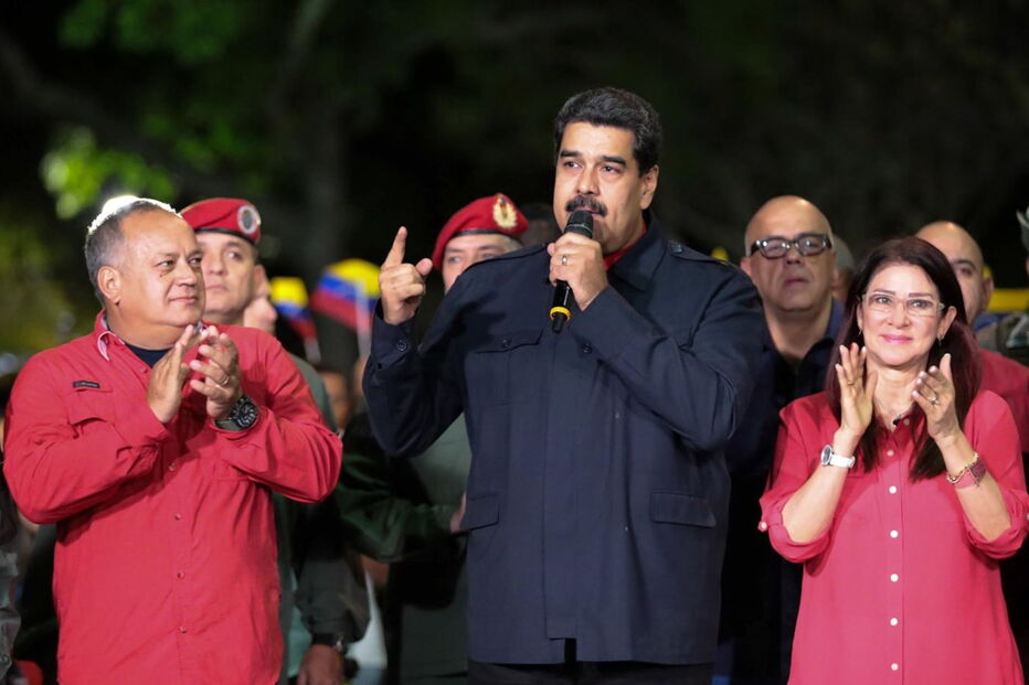 O Presidente da Venezuela, Nicolás Maduro