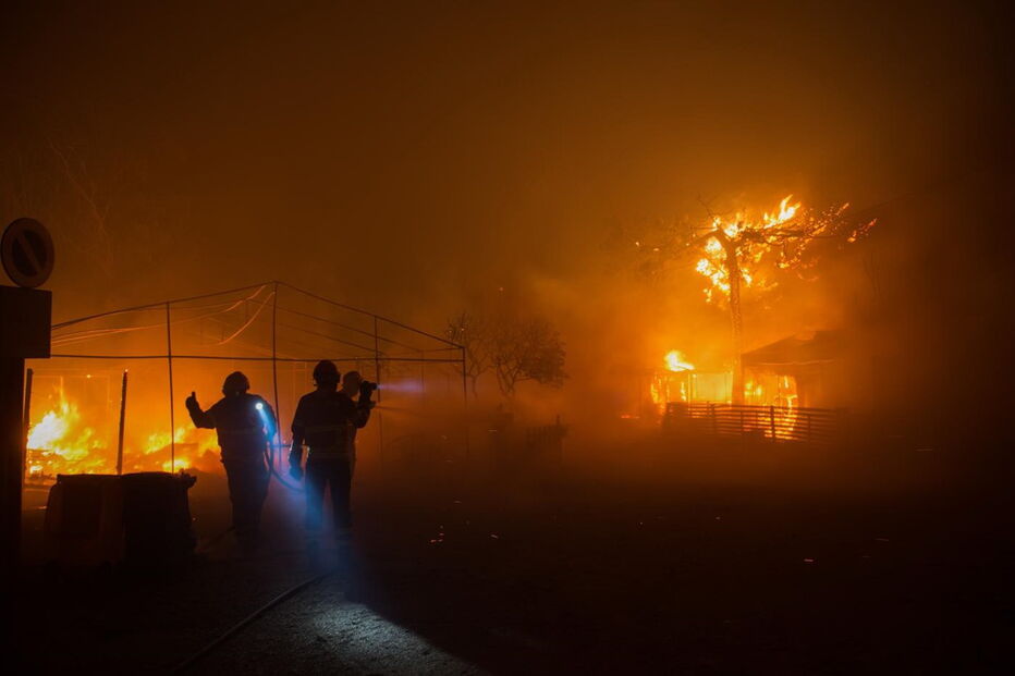 Incêndio na Marinha Grande