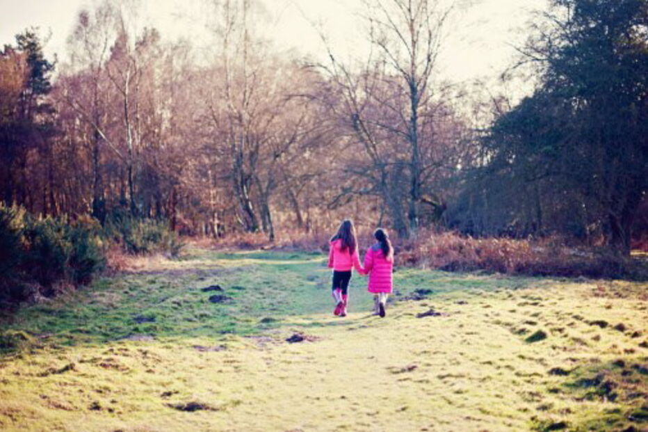 crianças, meninas, costas, raparigas, menores