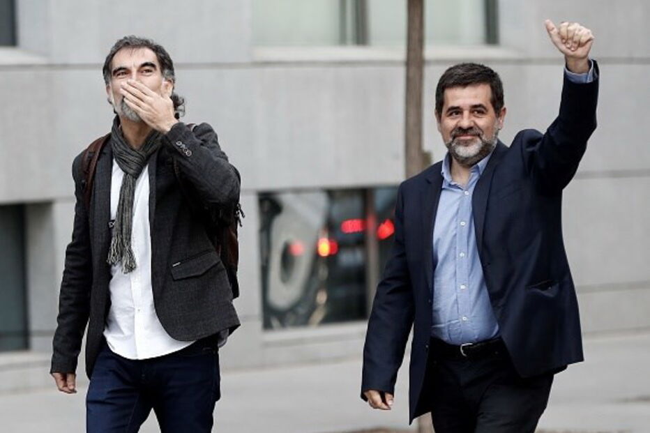 Jordi Sánchez e Jordi Cuixart