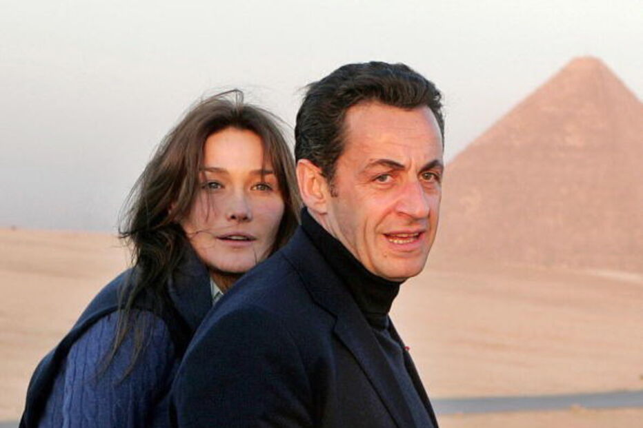 Carla Bruni e Nicolas Sarkozy