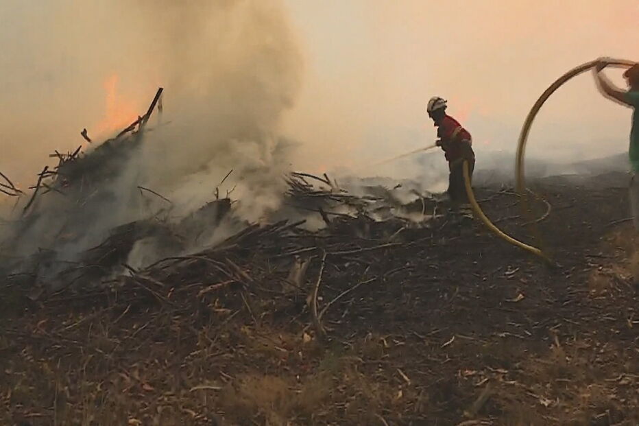 36 mortos e menos 3422 bombeiros na luta