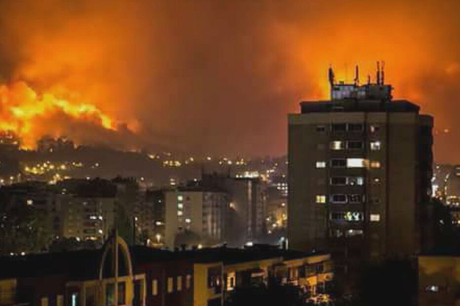 Chamas consumiram 1.200 hectares de floresta em Braga