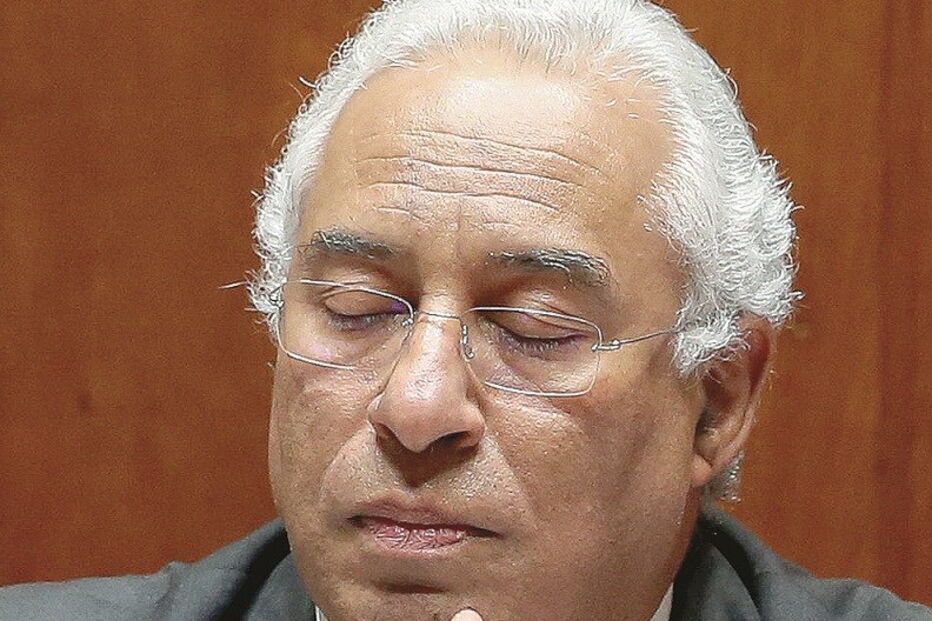 António Costa esteve ontem debaixo de fortes críticas de PSD e CDS  