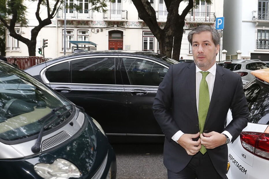 Bruno de Carvalho à chegada a reunião com Secretário de Estado
