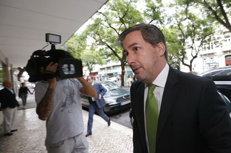 Bruno de Carvalho à chegada a reunião com Secretário de Estado