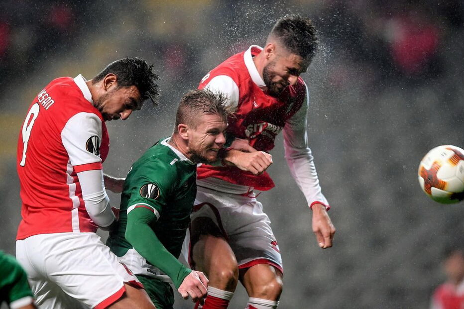 Braga foi à bulgária perder com o Ludogorets