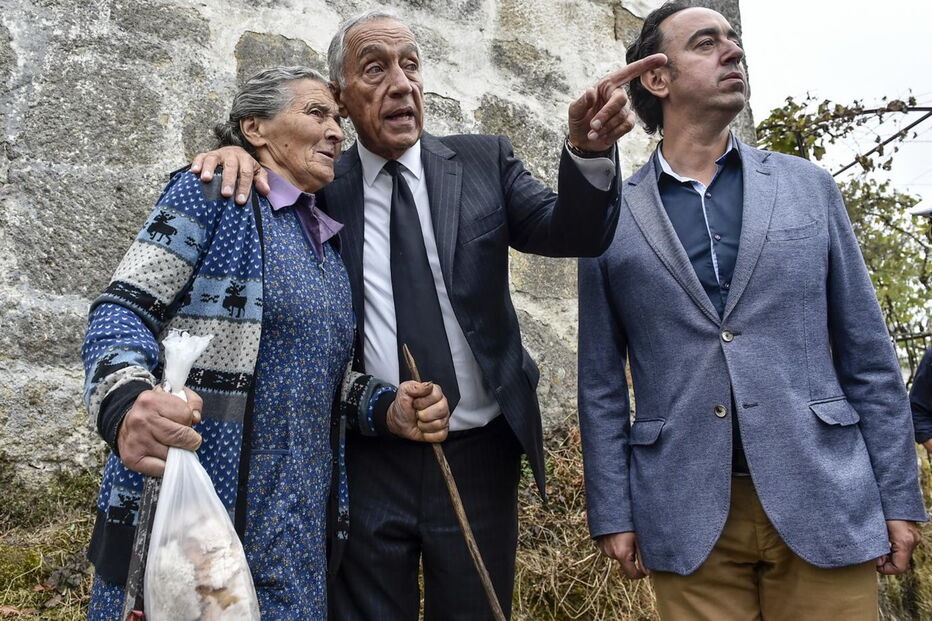 Marcelo Rebelo de Sousa visitou populações em Tondela e Vouzela