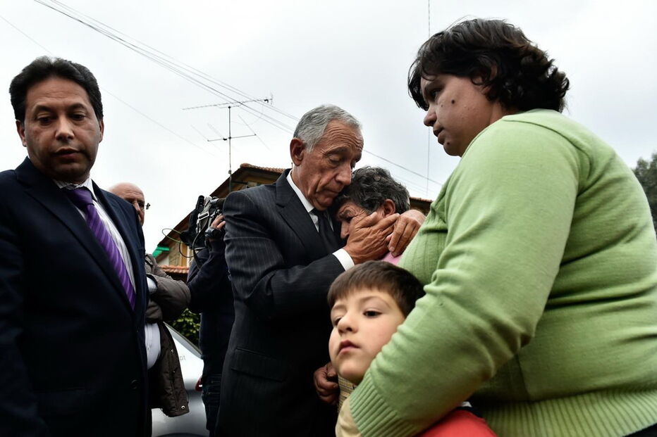 Marcelo Rebelo de Sousa visitou populações em Tondela e Vouzela