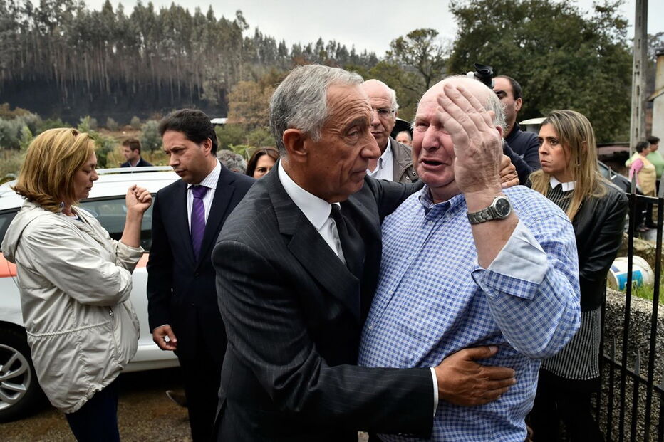 Marcelo Rebelo de Sousa visitou populações em Tondela e Vouzela