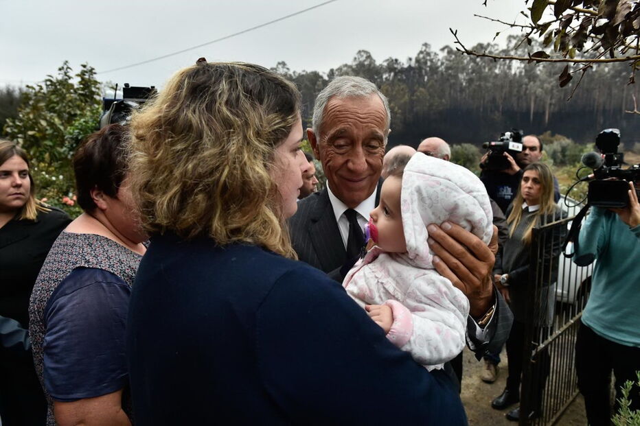 Marcelo Rebelo de Sousa visitou populações em Tondela e Vouzela