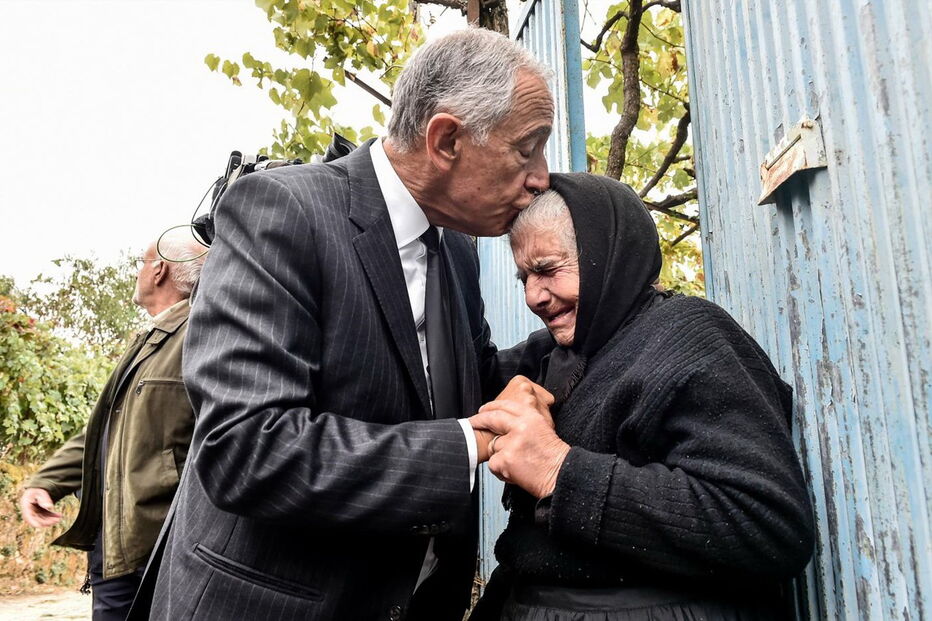 Marcelo Rebelo de Sousa visitou populações em Tondela e Vouzela