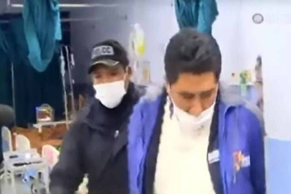 Grover Macuchapi foi apanhado a fazer sexo com um cadáver