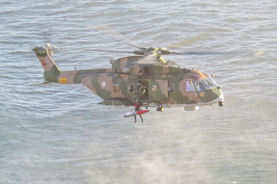 Helicóptero., Força Aérea, buscas, salvamento, mar, eh 101, 