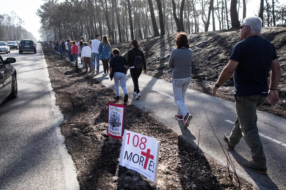 Incêndios, Portugal, Manifestação Silenciosa, Lisboa, Viseu, Porto, Braga, Marinha Grande, Bragança