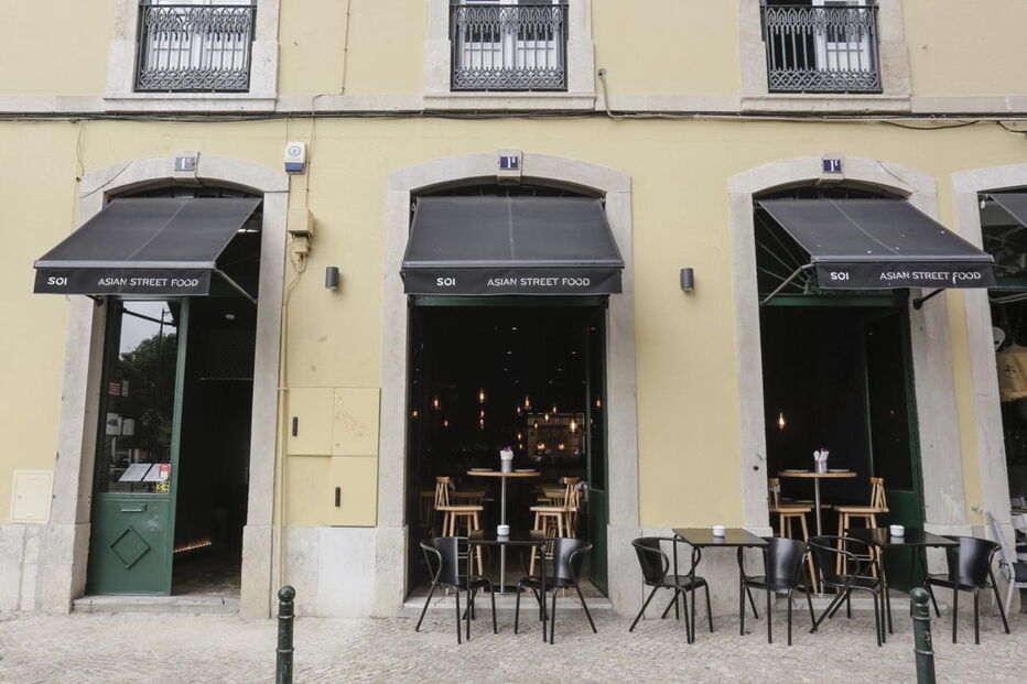 soi, sushi café, restaurante, comida, gastronomia, ásia, chinês, japonês, Cais do Sodré, rua da moeda