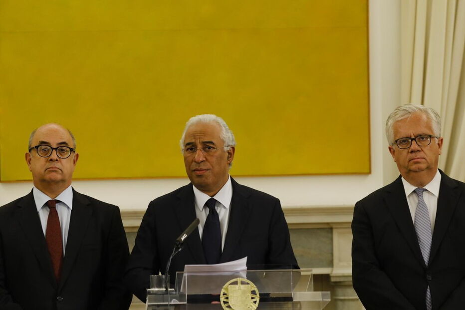 António Costa no final do Conselho de Ministros