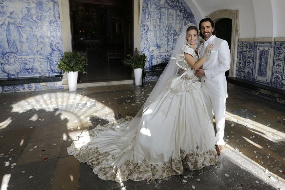 Casamento de Luciana Abreu no Estoril