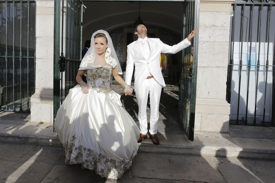 Casamento de Luciana Abreu no Estoril