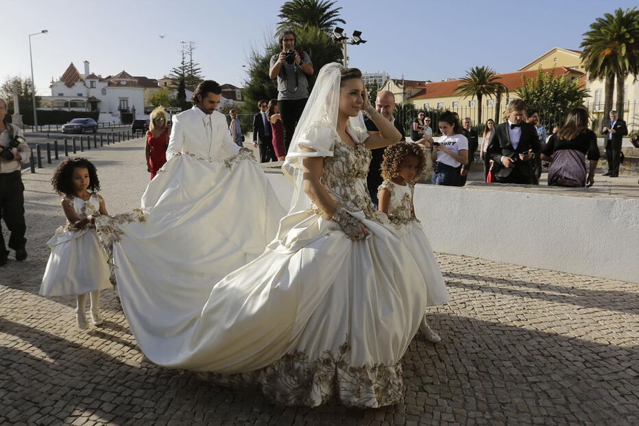 Casamento de Luciana Abreu no Estoril