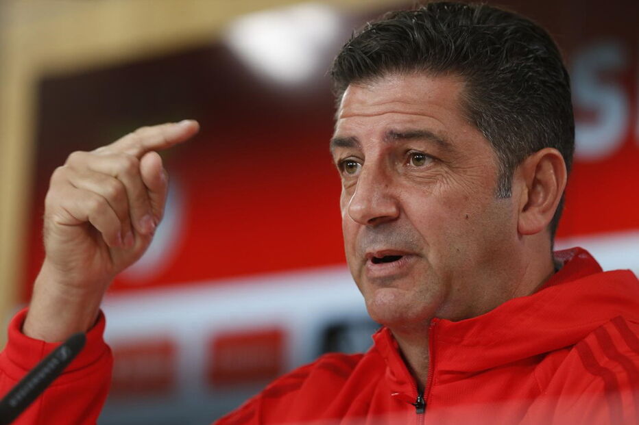 Rui Vitória, treinador do Benfica