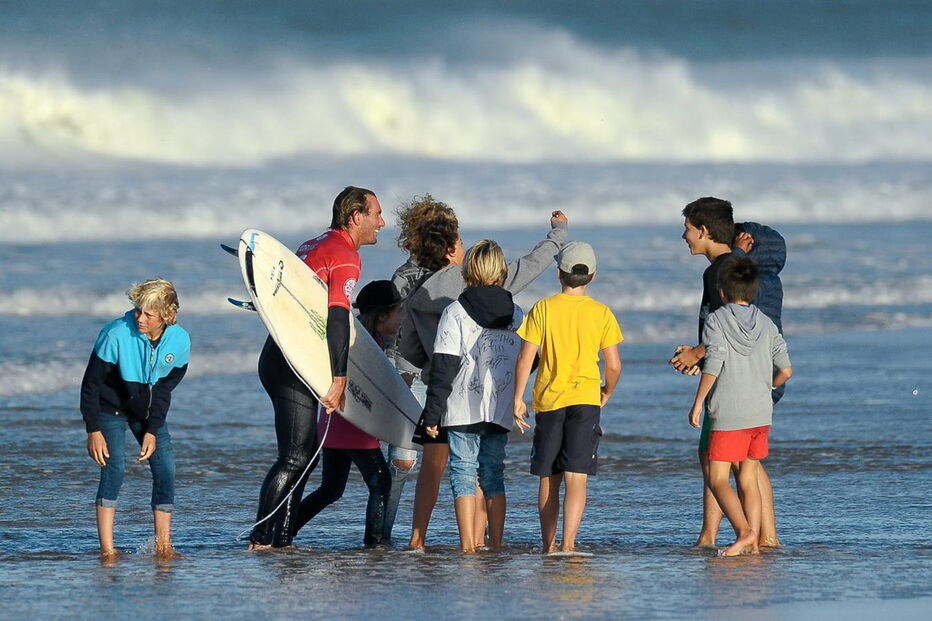 Frederico Morais, 'Kikas', em ação nas ondas de Peniche