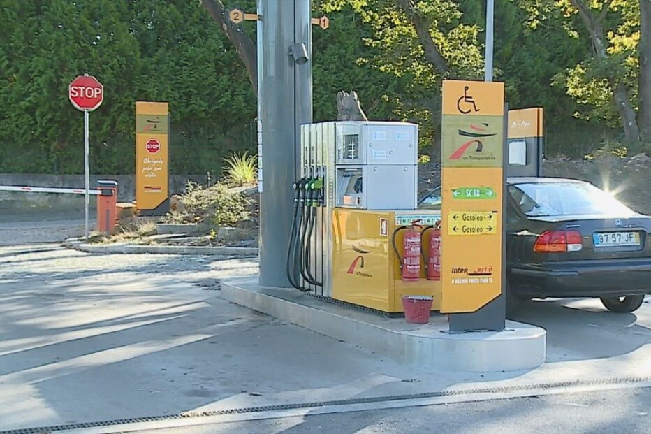 Bomba de gasolina assaltada na Maia