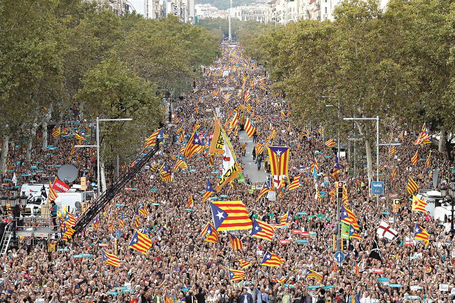 Independentistas catalães preparam resposta à iminente suspensão da autonomia, que será votada, na sexta-feira, no Senado espanhol   