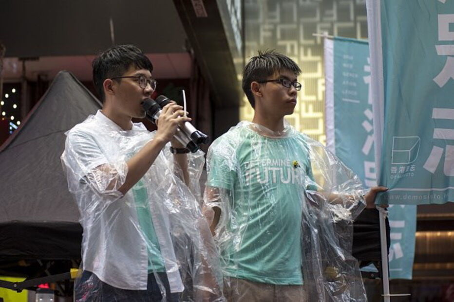 Joshua Wong e Nathan Law