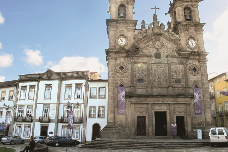 Igreja de Santa Cruz, no centro da cidade de Braga,vai sofrer remodelações profundas com obras 