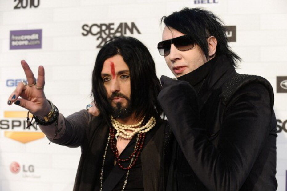 Marilyn Manson com Twiggy Ramirez