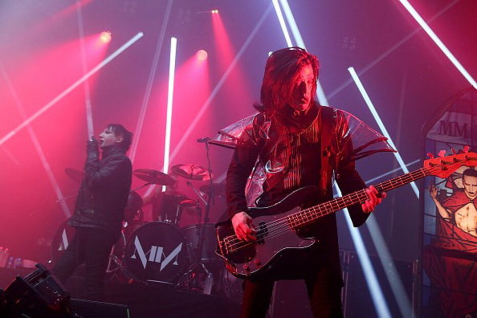 Marilyn Manson com Twiggy Ramirez