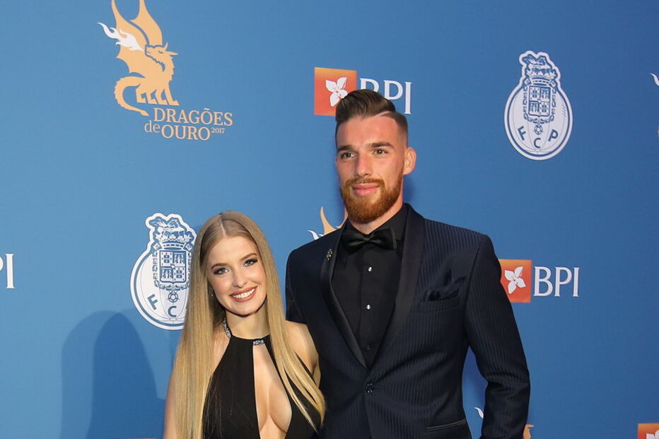 José Sá e a namorada Raquel Jacob