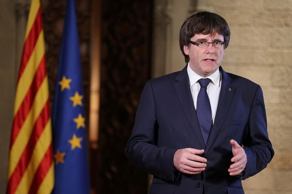 Carles Puigdemont, Catalunha, Espanha, 