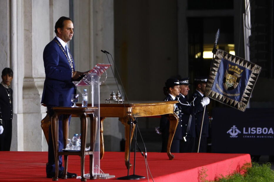 Tomada de posse do presidente da Câmara Municipal de Lisboa da Vereação e da Assembleia Municipal