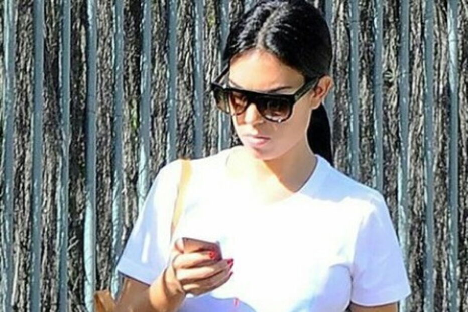 Georgina Rodríguez exibe barriga