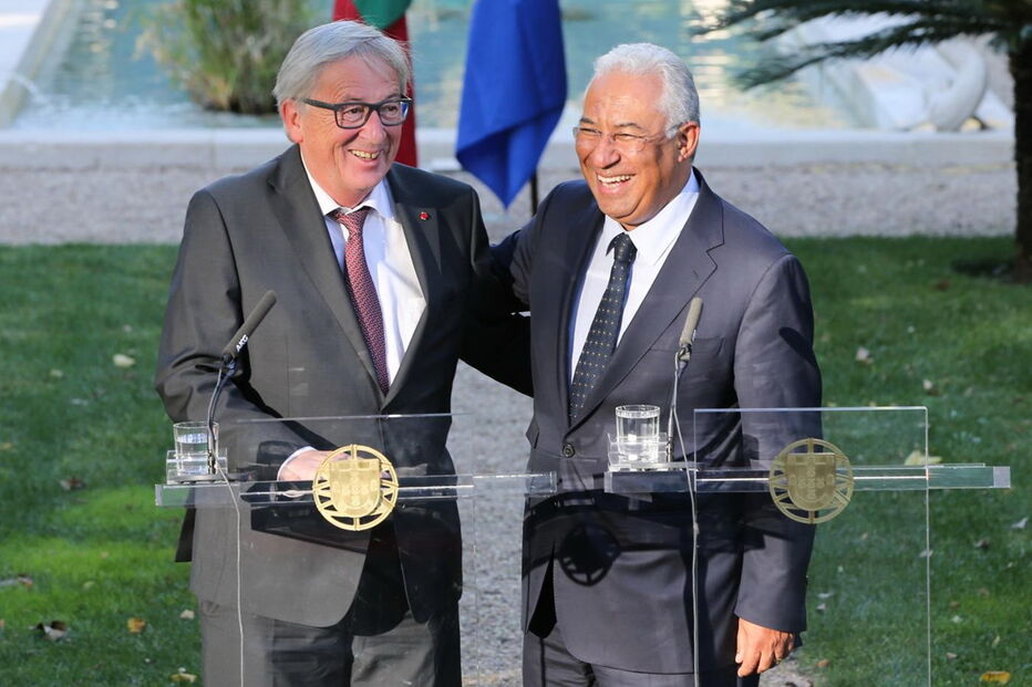 Juncker e António Costa