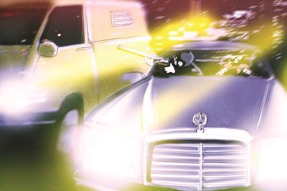 PJ reduz ataques  a carros blindados