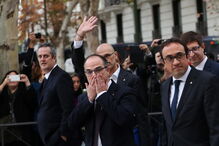  Responsáveis pela tentativa de independência da Catalunha ouvidos em tribunal