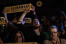 Protestos na Catalunha