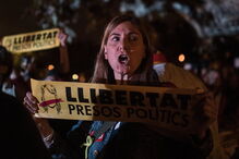 Protestos na Catalunha