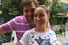 O casal Ricardo Serrano Vieira e Filipa Pissarra