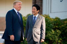 Donald Trump, Presidente dos EUA, foi recebido este domingo no Japão