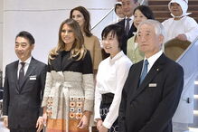 Donald Trump, Presidente dos EUA, foi recebido este domingo no Japão