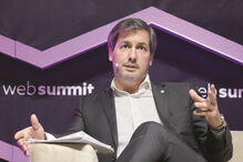 Bruno de Carvalho esteve ontem como orador na Web Summit, que se realiza em Lisboa