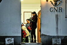 José Castelo Branco na esquadra em Sintra