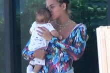 Gémeos de Beyoncé e Jay-Z são fotografados pela primeira vez em Miami