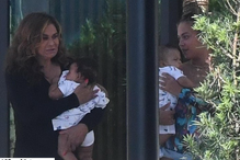 Gémeos de Beyoncé e Jay-Z são fotografados pela primeira vez em Miami