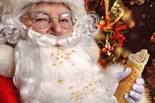 Calendário substitui menino Jesus por rolo de salsicha 