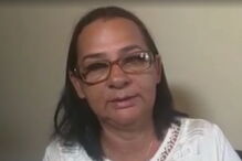 Maria Luiza, mãe de Ivanice Costa, que morreu ao ser baleada pela PSP em Lisboa